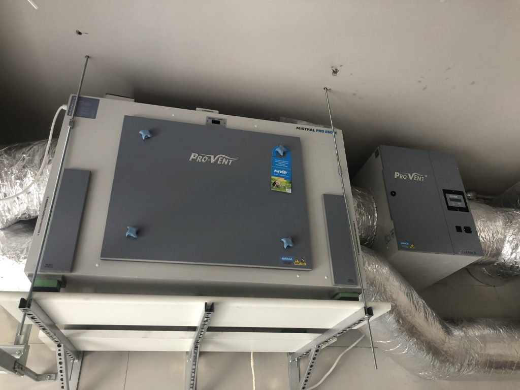 rekuperator ścienny